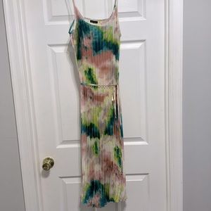 NWOT free press Water Color Dress sz M